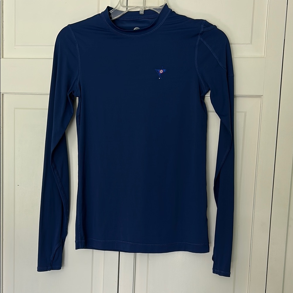 Stylish Blue Long Sleeve Tee